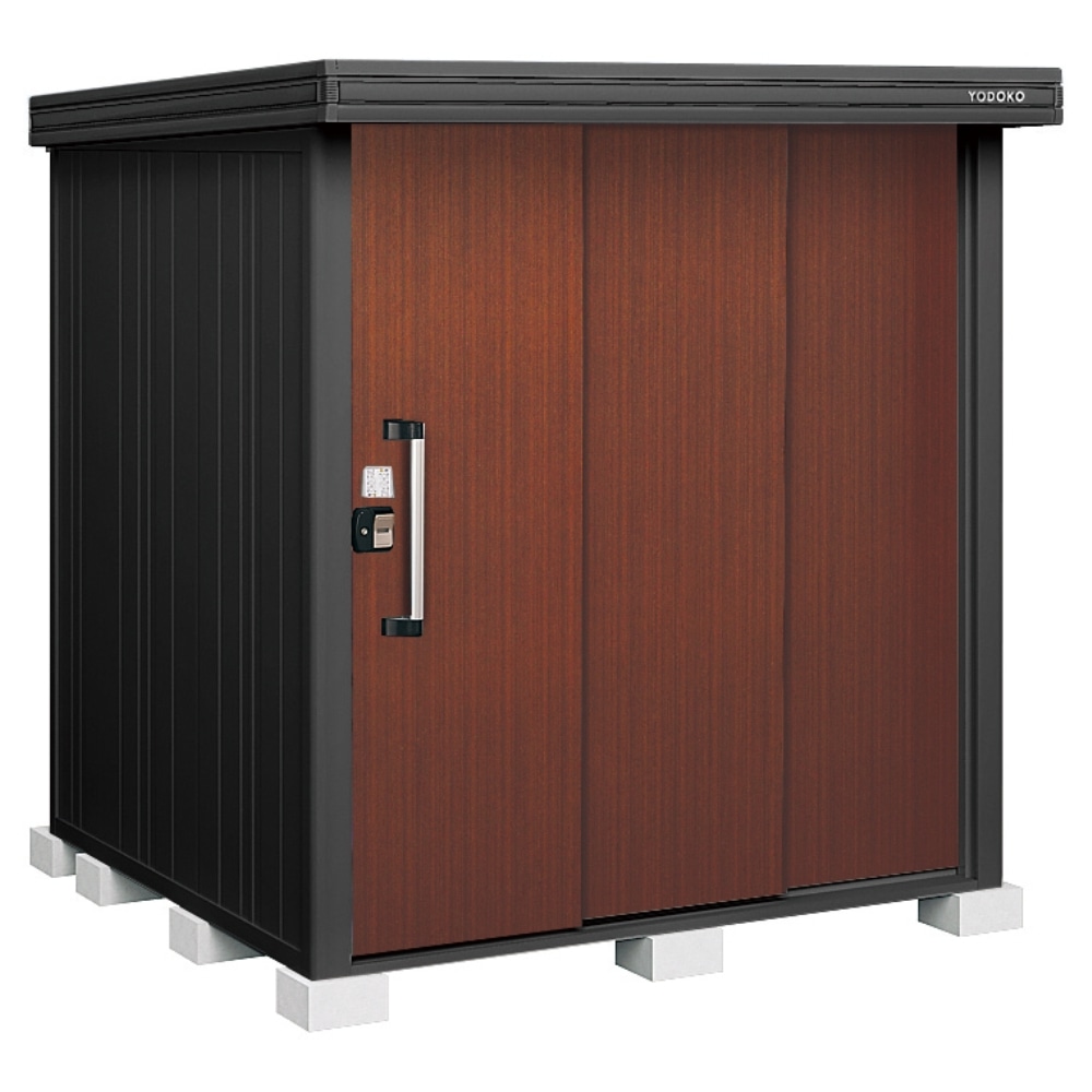 ヨド物置　一般型　エルモLMD-1818-BK/CW