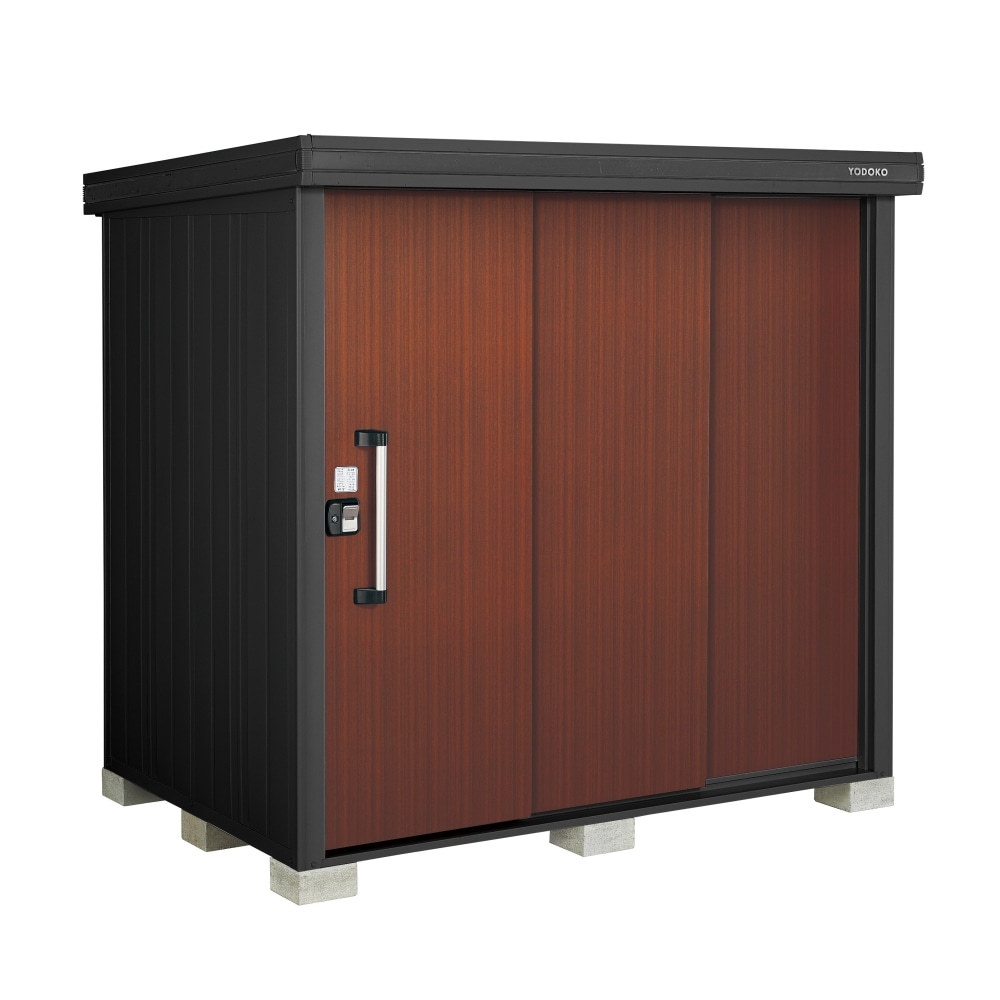 ヨド物置　一般型　エルモLMD-2215-BK/CW