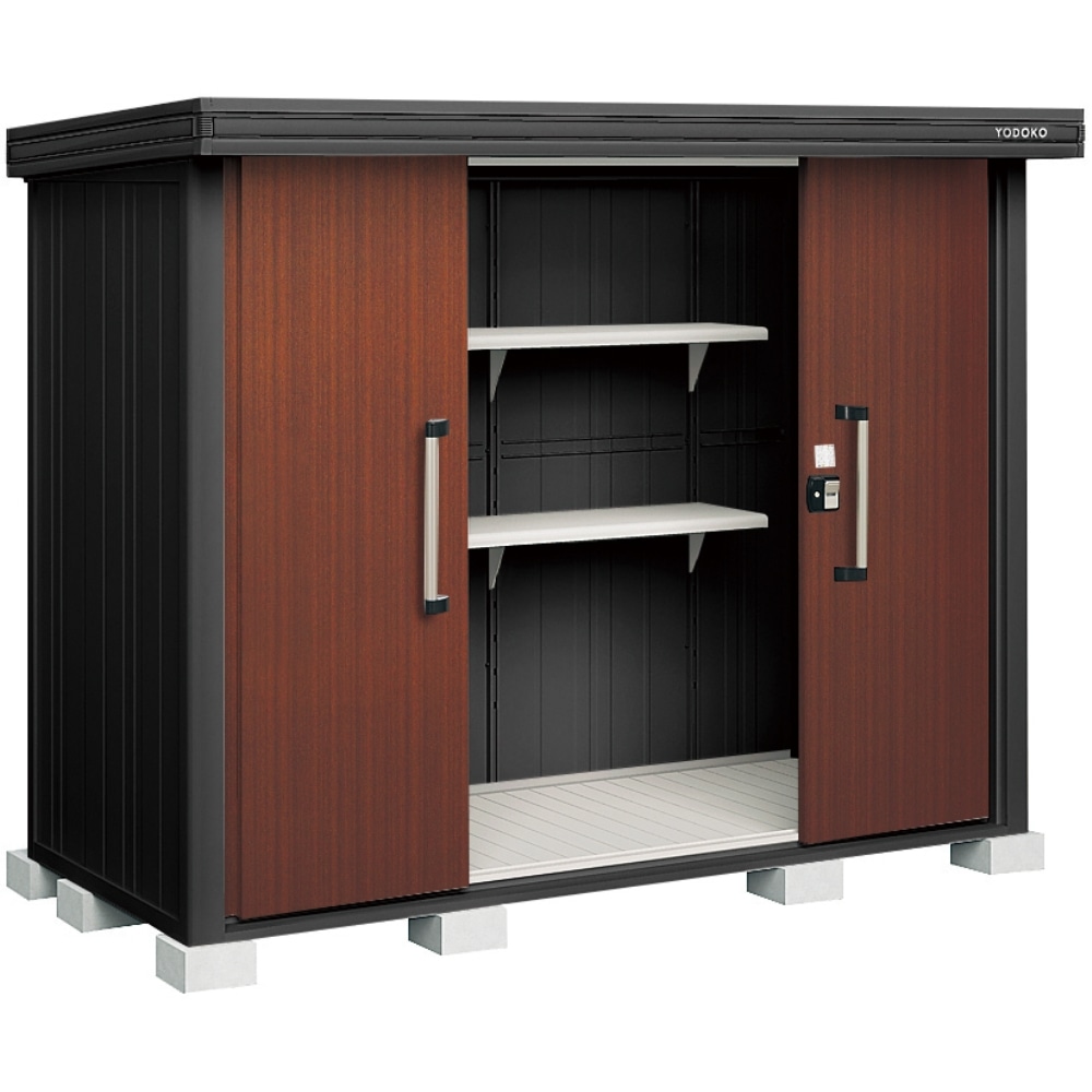 ヨド物置　積雪型　エルモLMDS-2511-BK/CW