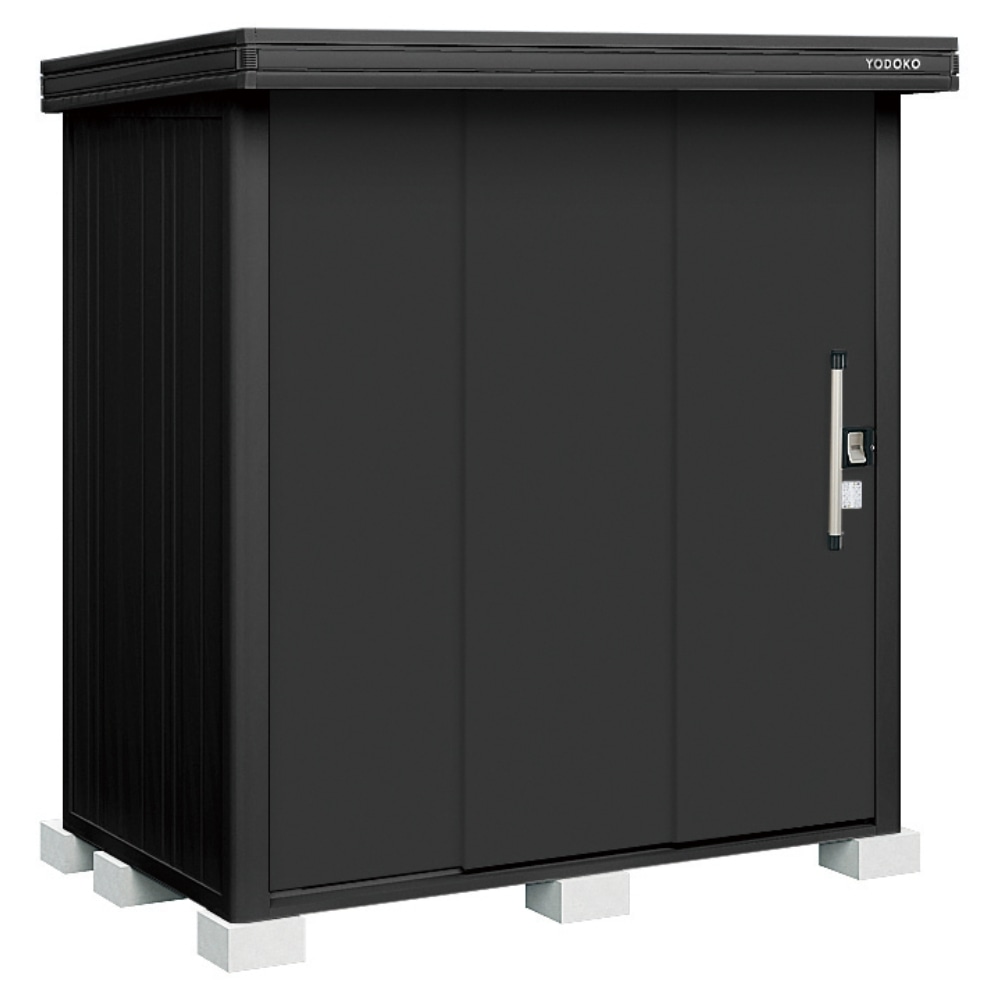 ヨド物置　一般型　エルモLMD-1811-BK/BK