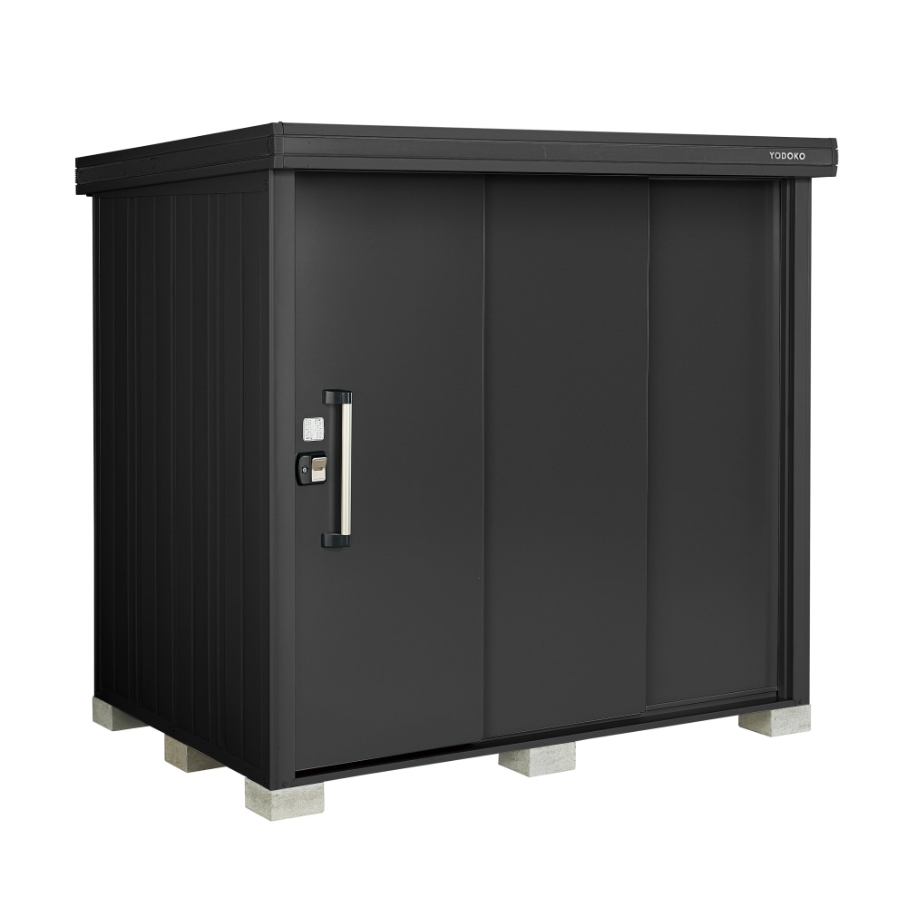 ヨド物置　一般型　エルモLMD-2215-BK/BK
