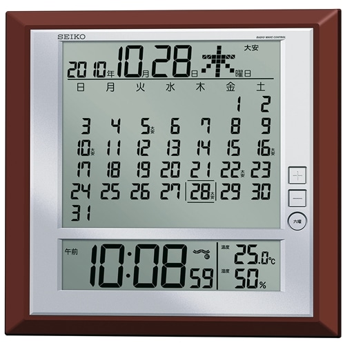 掛置兼用電波時計ＳＱ４２１Ｂ
