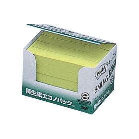 ポスト・イット再生紙エコノパックグリーン　５６０１－Ｇ　335122