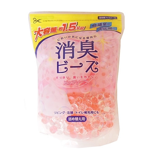 コーナン オリジナル 消臭ビーズ特大サイズ詰替え ピュアソープ １５００ｇ ｋｆｊ１５ ８０６３ 日用消耗品 ホームセンターコーナンの通販サイト