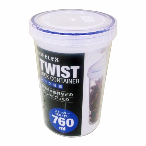 ＴＷＩＳＴロック容器　ＫＨＭ０５－８５７６　７６０ｍｌ ７６０ｍｌ