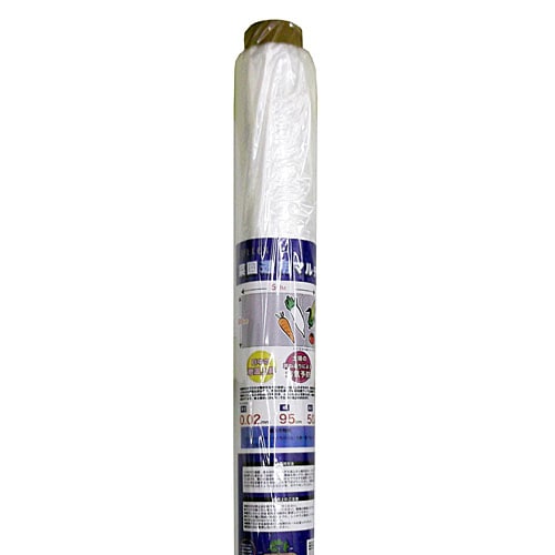 菜園透明マルチ　０．０２ｍｍ×９５ｃｍ×５０ｍ