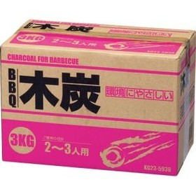 BBQ木炭 3kg KG23-5936 ×6個セット