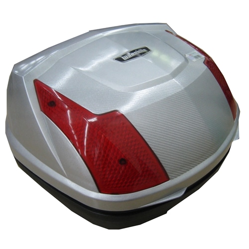 モーターサイクルリアＢＯＸ　ＫＦＪ０７－９４５３ 容量：約30L シルバー