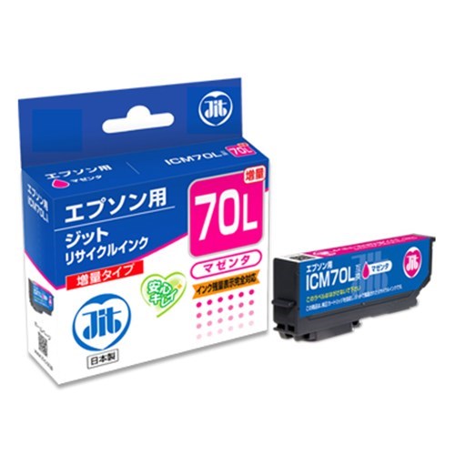リサイクルインク　ＪＩＴ‐Ｅ７０ＭＬ