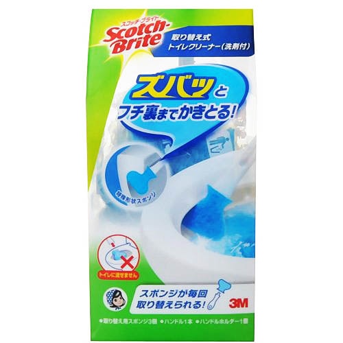 取替え式トイレクリーナー洗剤付