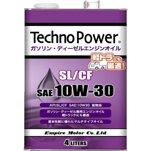 ＴＰオイルＳＬ／ＣＦ　ＳＬ／ＣＦ　１０Ｗ３０　４Ｌ