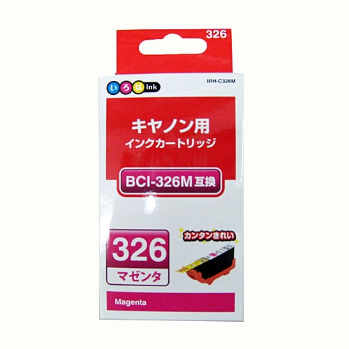 キャノン互換インク　ＩＲＨ－Ｃ３２６Ｍ　マゼンタ マゼンタ