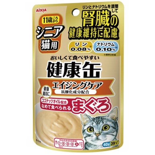 アイシア　健康缶パウチ　シニアビタミンＥプラス４０ｇ シニアビタミンＥプラス４０ｇ