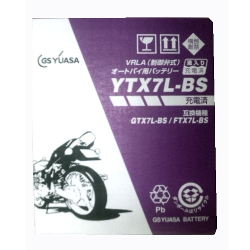 バイク用バッテリー ＹＴＸ７Ｌ－ＢＳ－ＧＹ－Ｃ