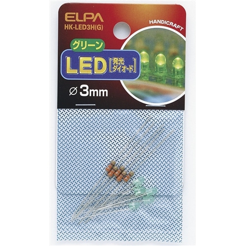 ＬＥＤ３ｍｍ　緑　ＨＫ－ＬＥＤ３ＨＧ