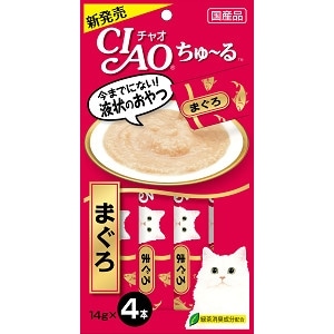 いなばペットフード　ＣＩＡＯ　ちゅ～る　まぐろ　１４ｇ×４本