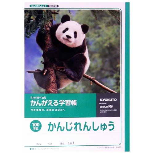 【アウトレット】キョクトウのかんがえる学習帳　かんじれんしゅう１００字詰