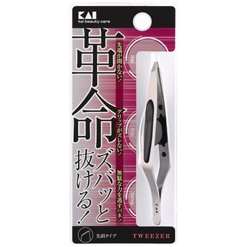 キャッチャー毛抜き　（先斜め）　ＫＱ１４０５