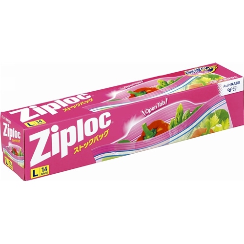ジップロック ストックバッグ ｌ １４枚入り 生活用品 キッチン用品 ホームセンターコーナンの通販サイト