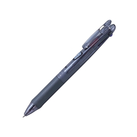 ３色ボールペン　クリップオンＧ３Ｃ　０．７ｍｍ　黒赤青　黒軸　340807