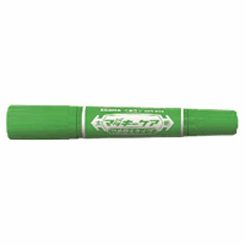 油性ペン　ハイマッキーケア詰替タイプ（太・細両用）　ライトグリーン　240153