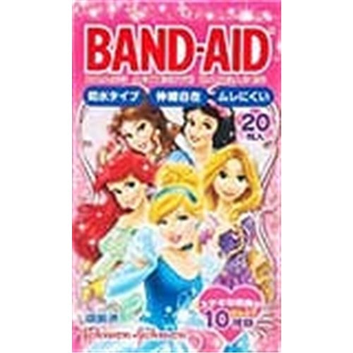 Ｊ＆Ｊ　バンドエイド　ディズニープリンセス　２０枚