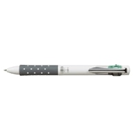 リポータースマート４色ボールペン（油性）　０．７ｍｍ　白　341123