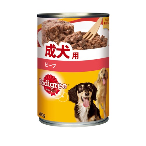 ぺディグリー ウェット缶 成犬用 ビーフ ４００ｇ 成犬用 ビーフ ４00ｇ