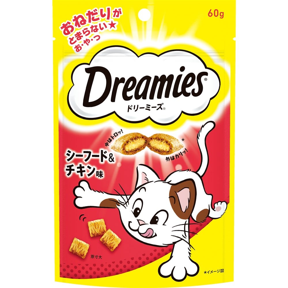 ドリーミーズ シーフード＆チキン味 ６０ｇ シーフード＆チキン味 60ｇ