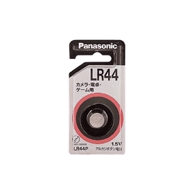 パナソニック（Pａｎａｓｏｎｉｃ）　アルカリボタン電池　１．５Ｖ　ＬＲ４４Ｐ　056071