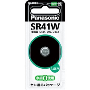 パナソニック（Pａｎａｓｏｎｉｃ）　酸化銀電池　ＳＲ４１ＷＰ