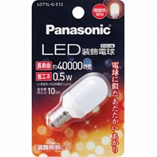 パナソニック（Pａｎａｓｏｎｉｃ）　ＬＥＤ電球　ＬＤＴ１ＬＧＥ１２