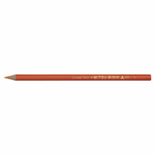 三菱鉛筆　色鉛筆　Ｋ８８０．４　橙　１２本入　240430