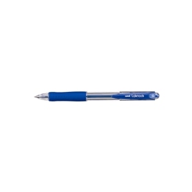 油性ボールペン　ＶＥＲＹ楽ノック極細　０．５ｍｍ　青　342968