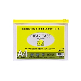 クリヤーケース（ヨコ型）　Ａ４マチ無　Ｆ‐７４Ｓ　キ　325522