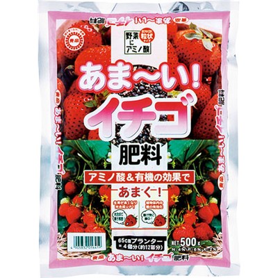 あまーいイチゴの肥料　５００ｇ