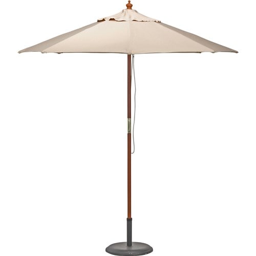 木製パラソル　２１０ｃｍ　アイボリー　２１０ＩＶ