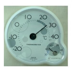 温度計 リップル ホワイト CR-140