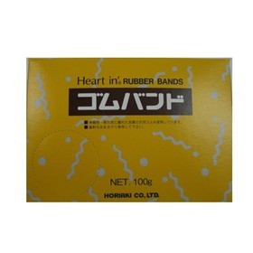 ハートイン ゴムバンド　100G NO.18　【10セット】 タイプ：100G NO.18　【10セット】