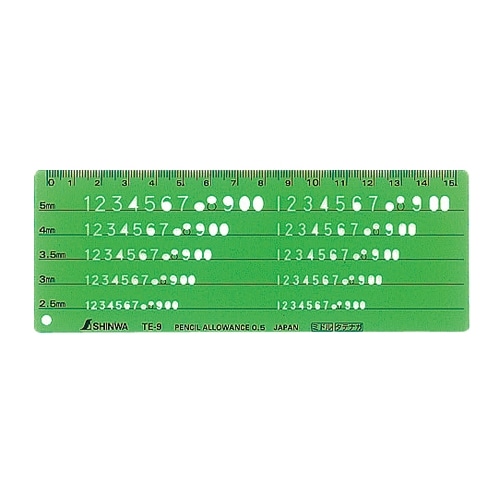 シンワテンプレート　ＴＥ‐９　数字記号