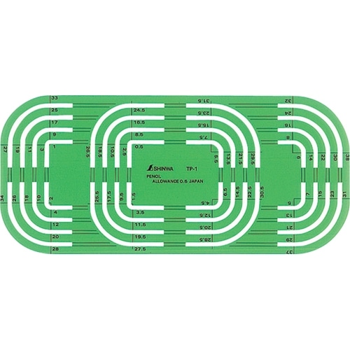 シンワテンプレート　ＴＰ－１　コーナー定規