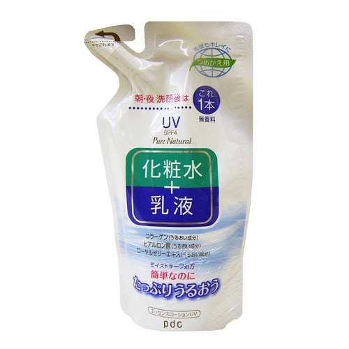 ピュアナチュラル　エッセンスローションＵＶ　つめかえ用　２００ｍｌ