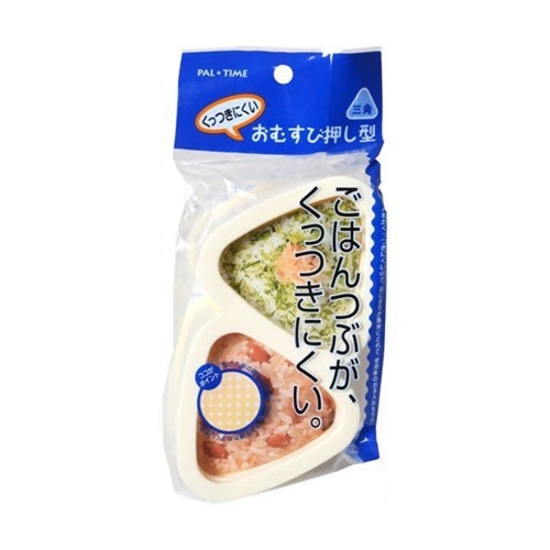 くっつきにくい三角おむすび押し型