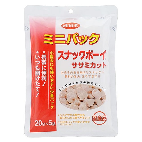 ミニパック　スナックボーイ　ササミカット100ｇ スナックボーイ ササミカット １００ｇ