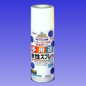 アサヒペン(Asahipen) 水性多用途スプレー　つや消しクリア　４２０ｍｌ つや消しクリア