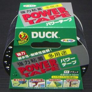 アサヒペン(Asahipen) ＤＵＣＫパワーテープ　ブラック　４８ｍｍ×約１０ｍ ブラック　４８ｍｍ×約１０ｍ