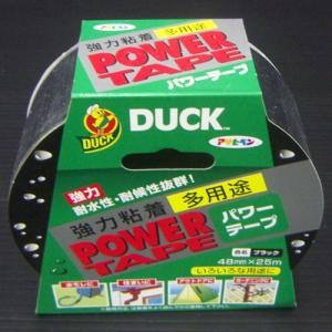 アサヒペン(Asahipen) ＤＵＣＫパワーテープ　ブラック　４８ｍｍ×約２５ｍ ブラック　４８ｍｍ×約２５ｍ