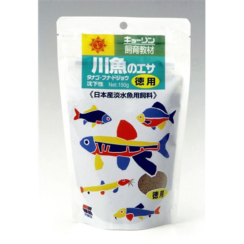 川魚のエサ  徳用　１５０ｇ