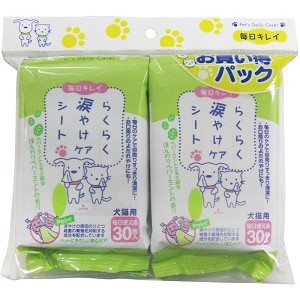 らくらく涙やけケアシート ３０枚 ２パック ペット ホームセンターコーナンの通販サイト