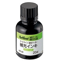 アートライン　油性マーカー補充インキ　黒　２０ｍｌ　344050